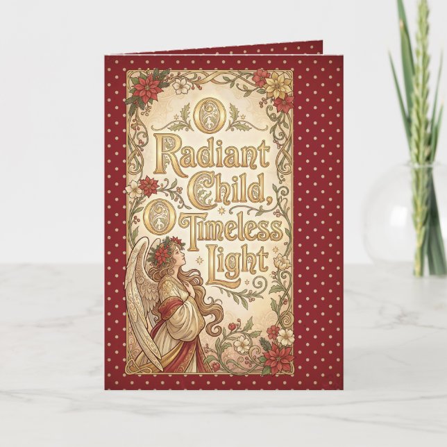 Cartão Spiritual Winter Blessing (Frente)