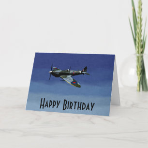Cartão Spitfire Greetings Card