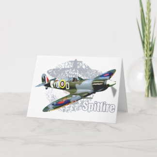 Cartão Spitfire Supermarine