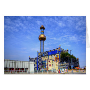 Cartão Spittelau Hundertwasser