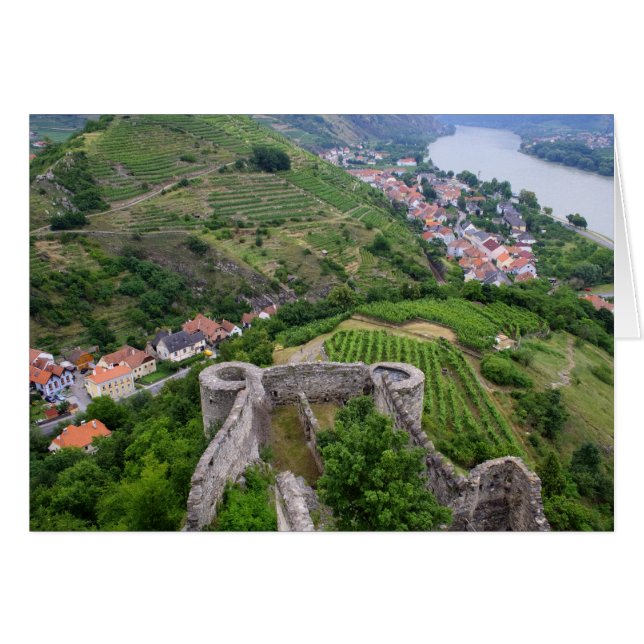 Cartão Spitz an der Donau (Frente Horizontal)