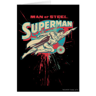 Cartão Splatter de aço