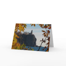 Split Rock Lighthouse in Fall
