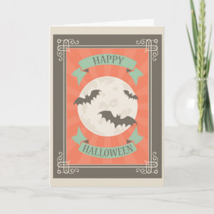 Cartão Spooky Halloween