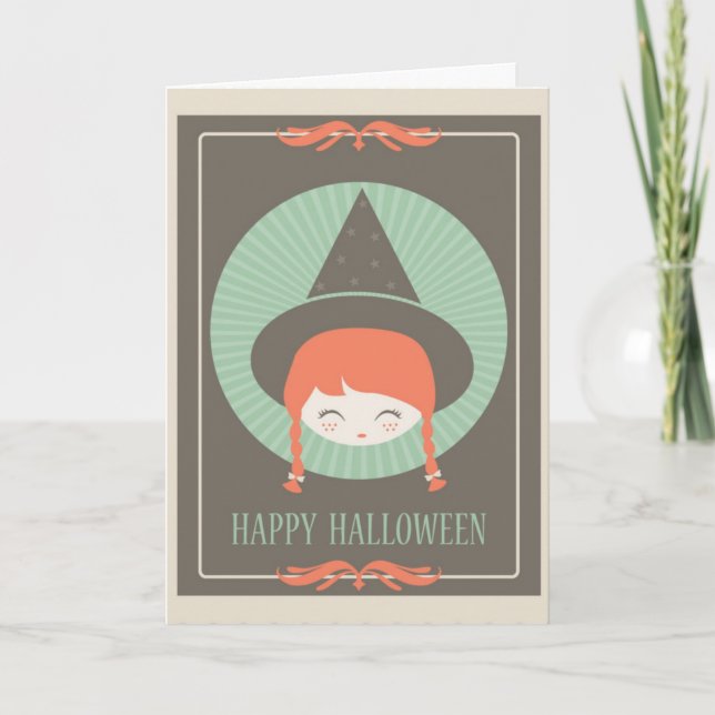 Cartão Spooky Halloween (Frente)