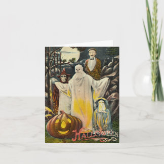 Cartão Spooky Halloween