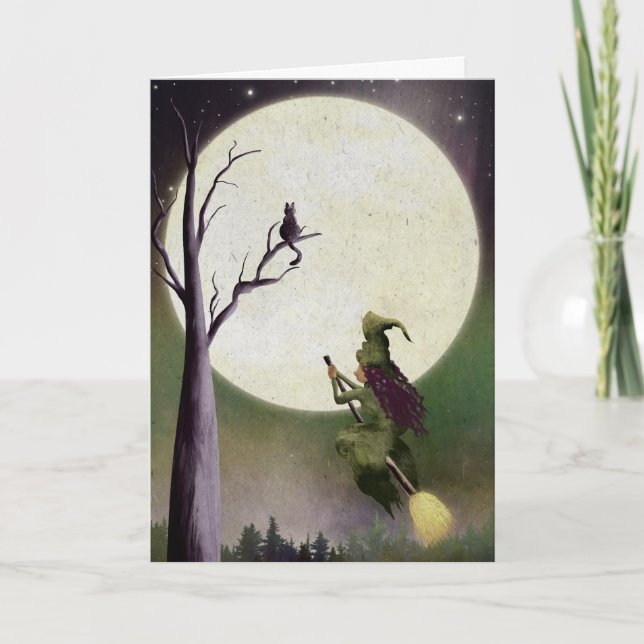 Cartão Spooky Halloween (Frente)