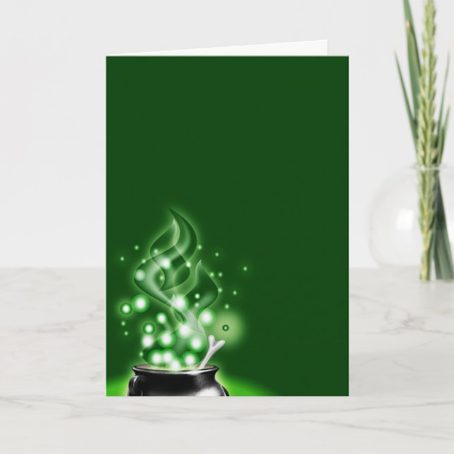 Cartão Spooky Halloween (Frente)