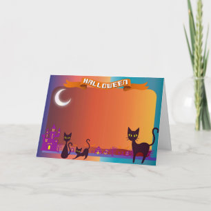 Cartão Spooky Halloween