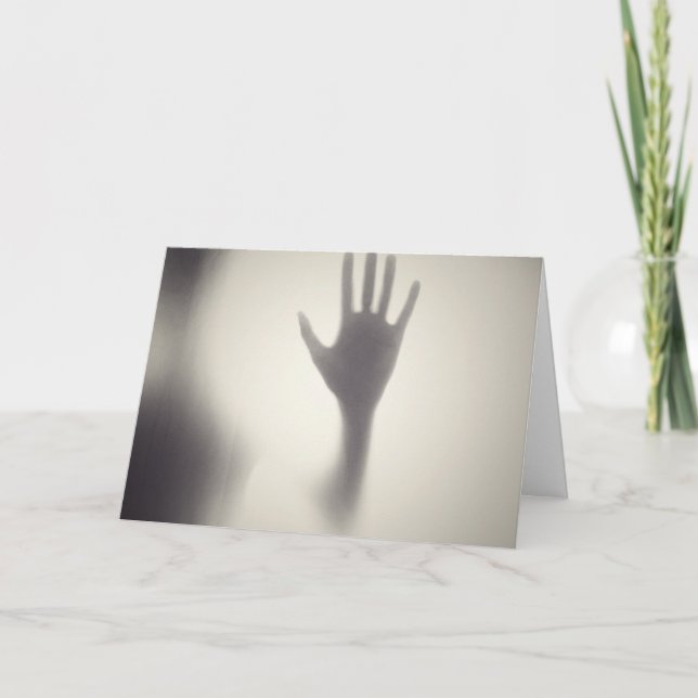 Cartão Spooky Halloween (Frente)