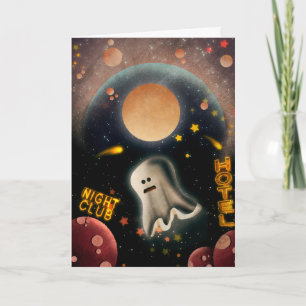 Cartão Spooky Halloween