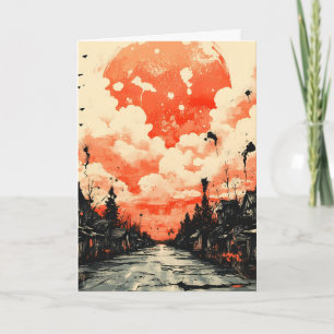 Cartão Spooky Halloween