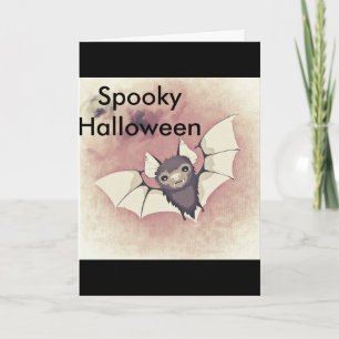 Cartão Spooky Halloween