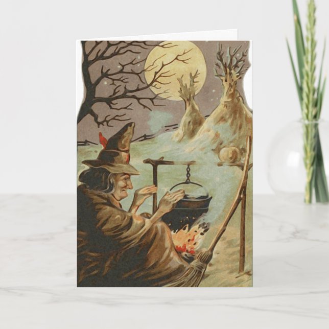 Cartão Spooky Halloween (Frente)