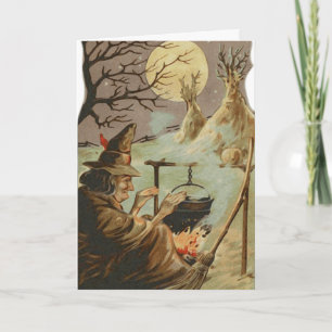 Cartão Spooky Halloween