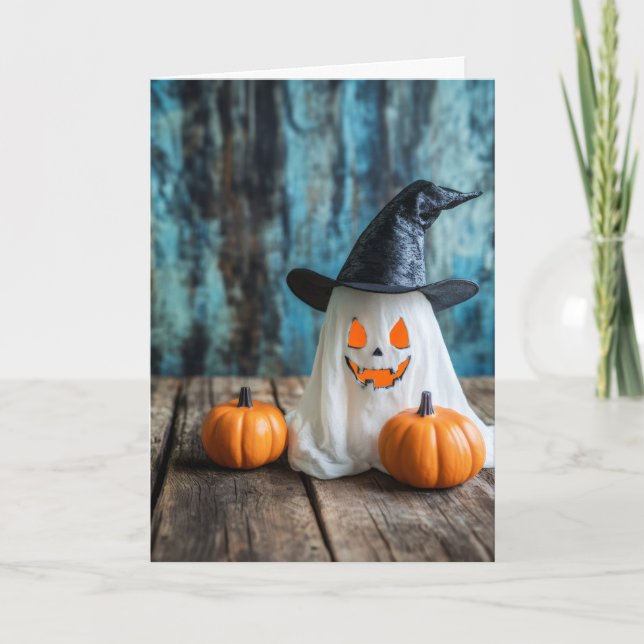 Cartão Spooky Halloween (Frente)