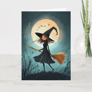 Cartão Spooky Halloween