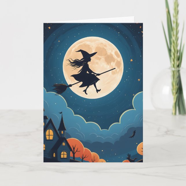Cartão Spooky Halloween (Frente)