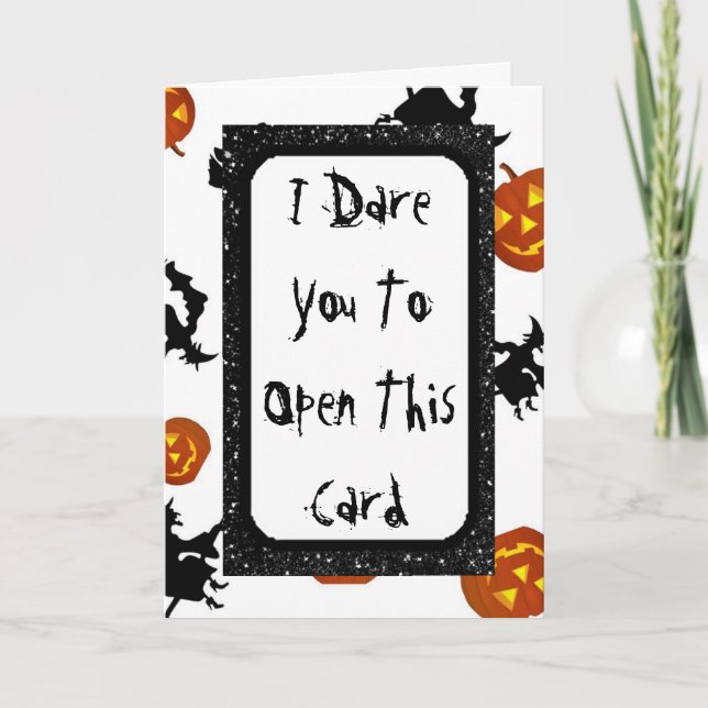 Cartão Spooky Halloween Card (Frente)