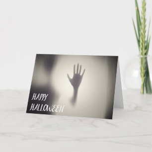Cartão Spooky Hand Halloween