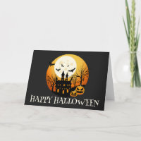 Spooky Happy Halloween Haunted House