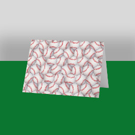 Cartão Sports Theme Baseball Note Cards