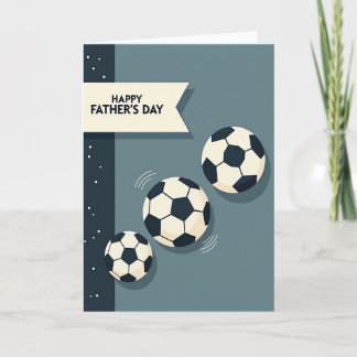 Cartão Sporty Fathers Day Vector Card