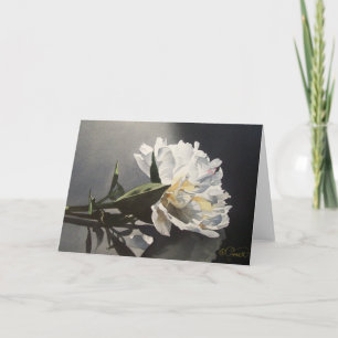 Cartão Spotlight Peony Greeting Card
