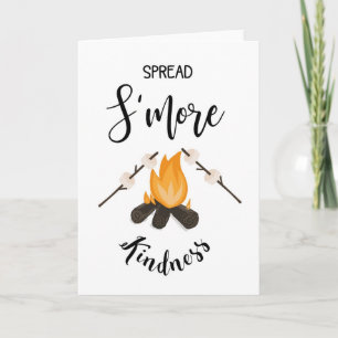 Cartão spread s'more kindness