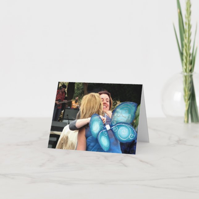 Cartão Spread Your Wings Birthday (Frente)