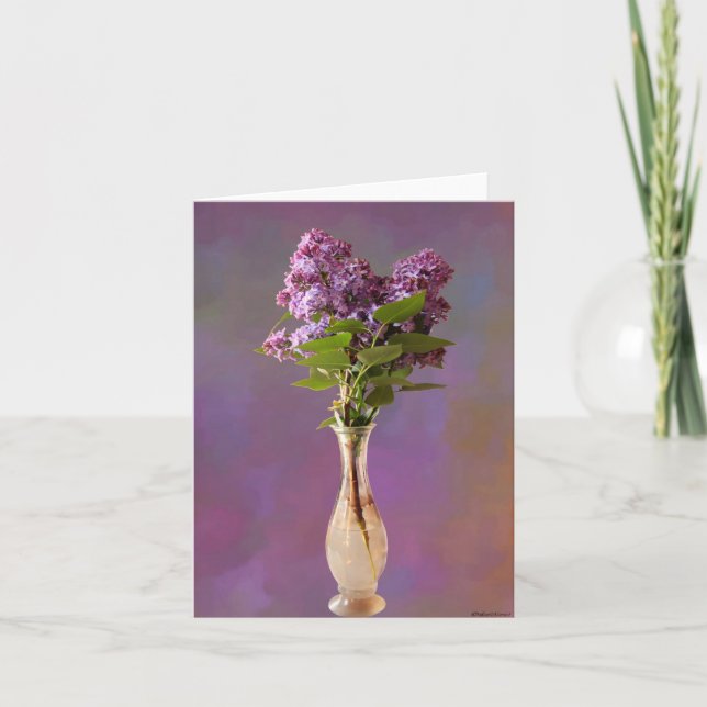 Cartão Spring aroma (Frente)