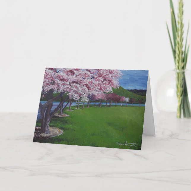 Cartão Spring Blossoms Greeting Card (Frente)