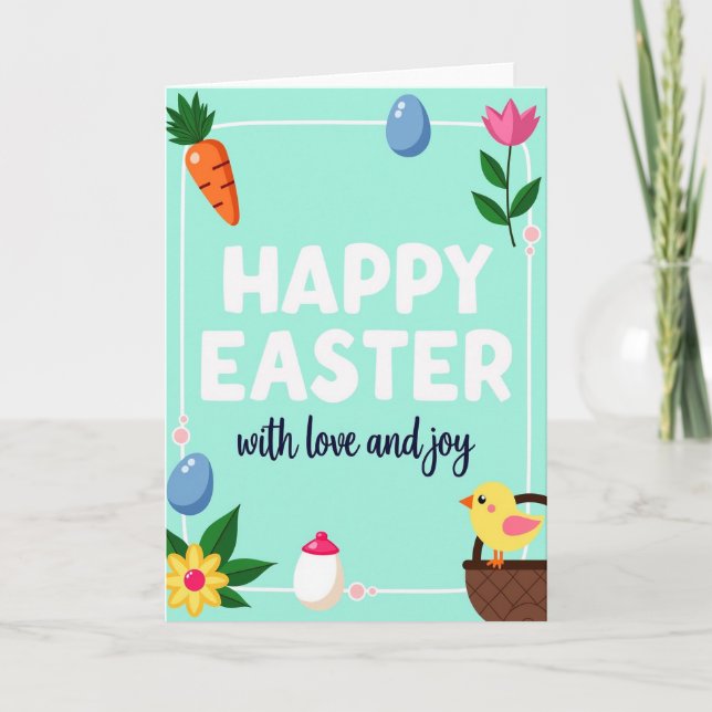 Cartão Spring Celebration Season Card (Frente)