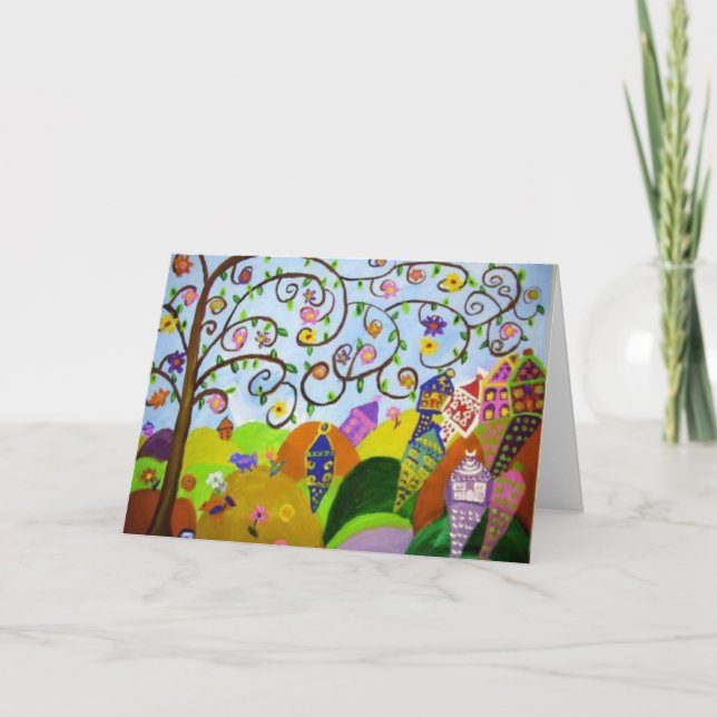 CARTÃO SPRING DANCE GREETING CARD (Frente)