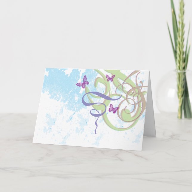 Cartão Spring Fantasy - Greeting Note Card (Frente)