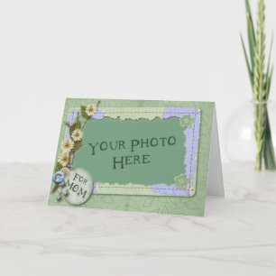 Cartão Spring Green Mother´s Day Template