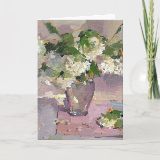 Cartão Spring Snowballs (Frente)