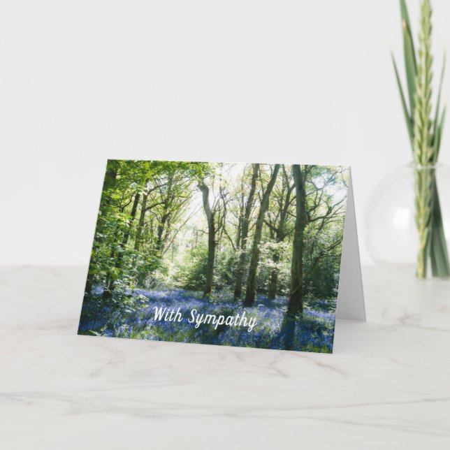 Cartão Spring Sunbeams Sympathy Card (Frente)