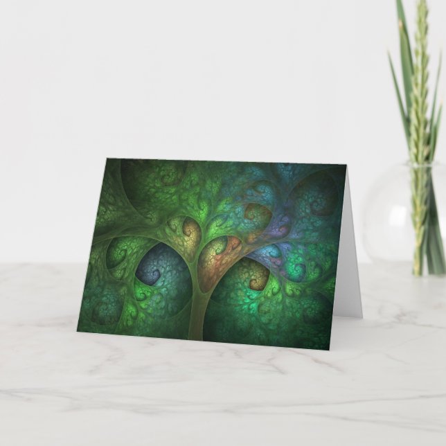 Cartão "Spring Tree" Greeting Cards (Frente)