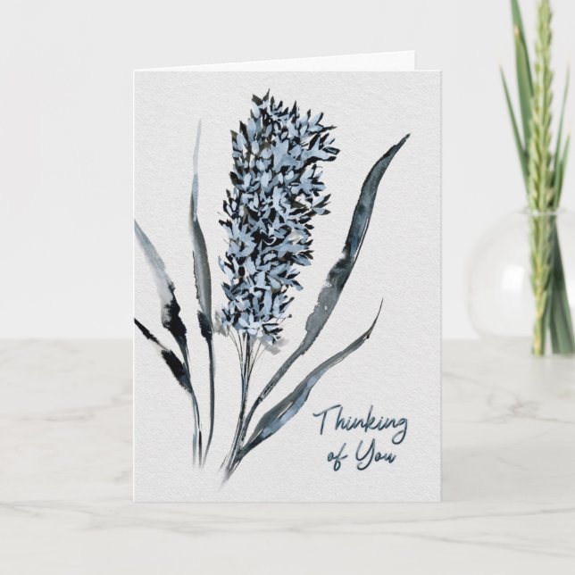 Cartão Spring Will Bloom – Thinking of You (Frente)