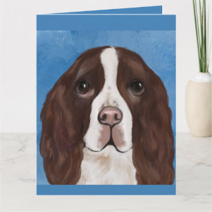 CARTÃO SPRINGER SPANIEL INGLÊS