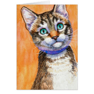 Cartão Sprite Tabby Cat