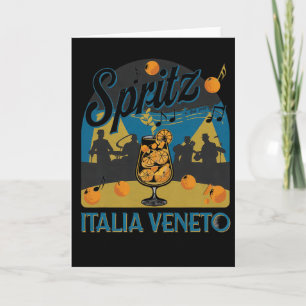 Cartão Spritz Veneto Itália Vinho Laranja Vintage Cauda 5