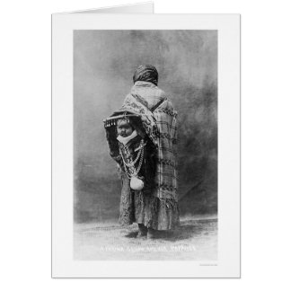 Cartão Squaw 1910 de Papoose & de Yakama