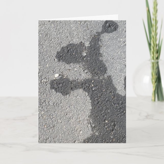 Cartão Squirrel 🐿️ Abstract (Frente)