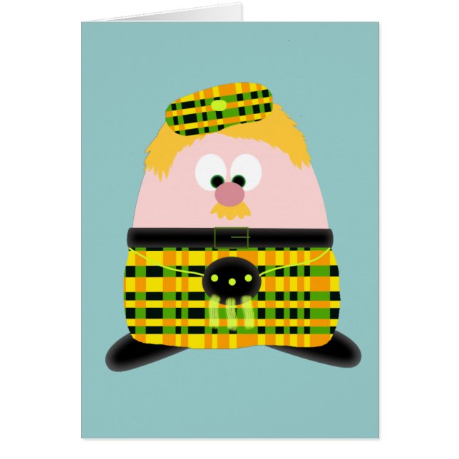 Cartão Sr. Mac Haggis (Frente)