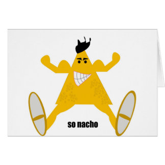 Cartão Sr. Macho Nacho