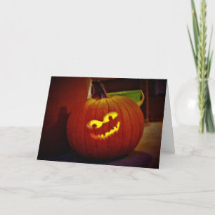 Cartão "Sr. Menace" Hallowe'en Card