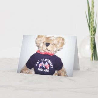Cartão Sr. Ted