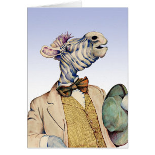 Cartão Sr. Zebra